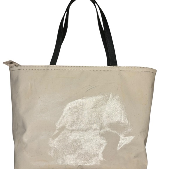 Kate Spade x Disney Minnie Mouse Tote Storybook Lining Cream Canvas - Picture 3 of 15